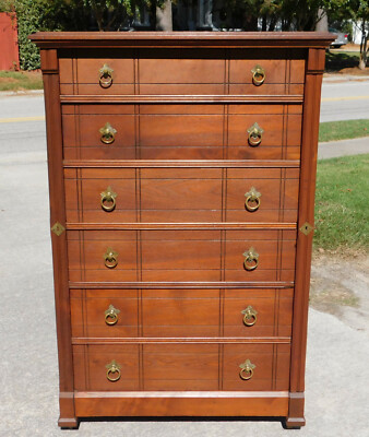 Walnut Lockside Chest circa 1880 | eBay