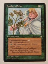 Fyndhorn Pollen ~ Ice Age ~ Magic the Gathering MtG
