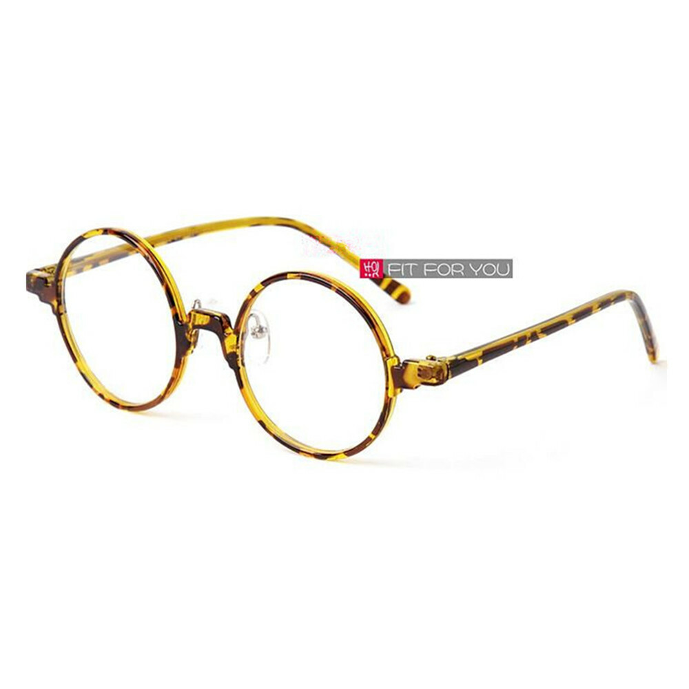 Vintage 45mm Round Medium Eyeglass Frames Full Rim Glasses Unisex Optic 6 colors