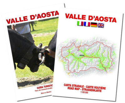 Valle D'Aosta. Guida turistica con carta stradale 1:100.000 - Mar