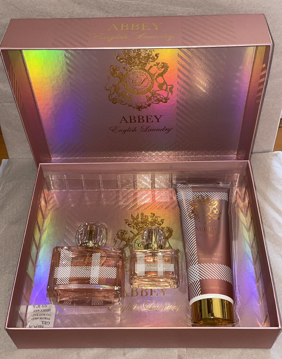 English Laundry Abbey Eau De Parfum Perfume Coffret Gift Set 3.4