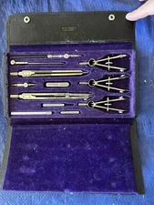 Vintage Dietzgen 1096LC Drafting Tools Compass Set