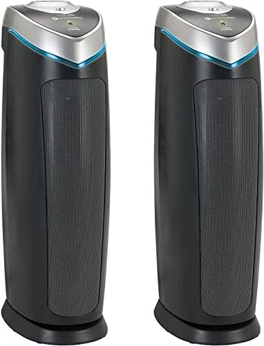 Air Purifier with HEPA 13 Filter, Removes 99.97% of AC4825 black 2 pack