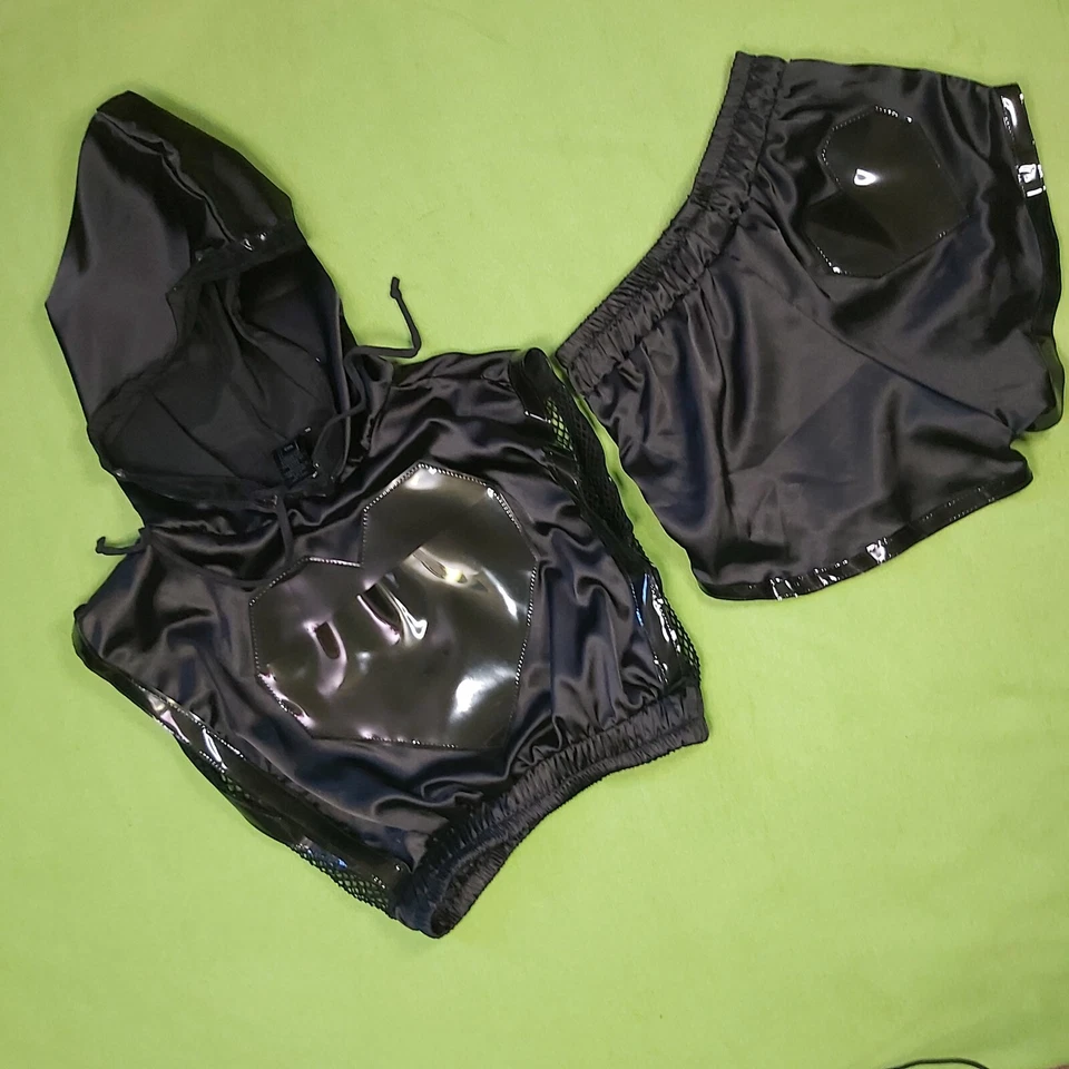 Y2K! Blade Runner ~ Super Raro! Conjunto de jogo ESPAPE Midnight preto - Tamanho pequeno - Imagem 2 de 4