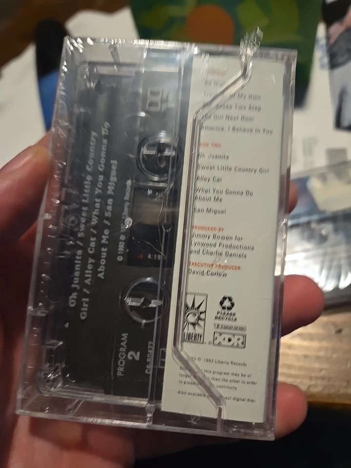 Charlie Daniels America I Believe In You Vtg Cassette Tape Factory Sealed - Image 3 of 3