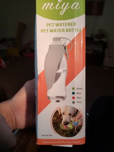 ebay dog water bottle