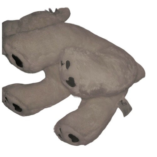 BAB Polar Bear Faux Leather Pads & Nose 17" White Cream - Picture 3 of 7