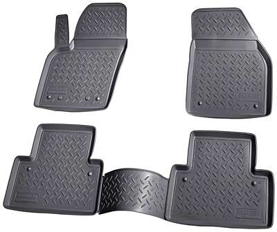 3D Gummi Fussmatten passend für VOLVO S40 | V50 | BJ 2004-2012 | passgenau