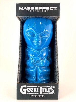 Geeki Tikis Mass Effect Bioware EA Games Andromeda Peebee Blue Ceramic Mug 