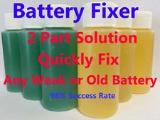 GOLF CART REPAIR LIQUID SOLUTION FOR ALL 8 VOLT, 12 VOLT, AND 6 VOLT BATTERIES