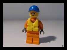 LEGO: Minifigure Minifigure ~ Guardia Costiera / 60164 (cty0818)