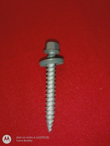 Tornillo de madera para techos/revestimientos de metal carbón azul 10x 1/2 - Imagen 2 de 4