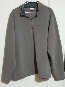columbia men's quarter zip pullover