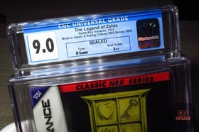 CGC 9.0 A++ The Legend of Zelda [Classic NES Series] Game Boy Advance, GBA NUOVO!