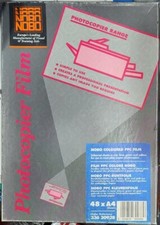 NOBO COLOURED PHOTOCOPIER (Acetate) Laser Printing FILM ASSORTED A4