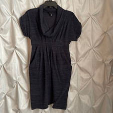 Sweater Dress with pockets Size M Gray.