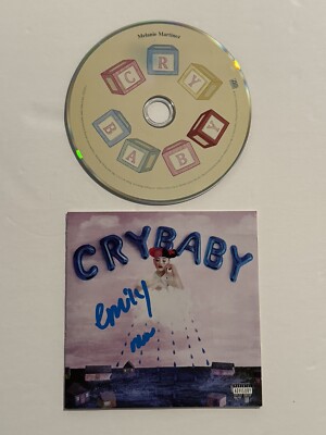 MELANIE MARTINEZ HAND SIGNED CRYBABY CD SINGER VERY RARE EXACT