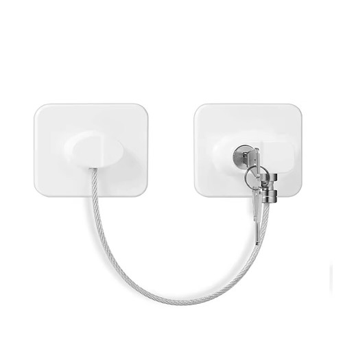 1-2PCS Refrigerator Door Lock with keys Child Proof for Fridge Freezer, Cabinets - Picture 21 of 25