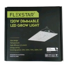 Flexstar 120W Dimmable LED Grow Light (600w Equiv)