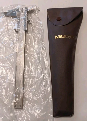 Vintage Mitutoyo Caliper 0-6" Range .001" Graduation w/ Case Unused
