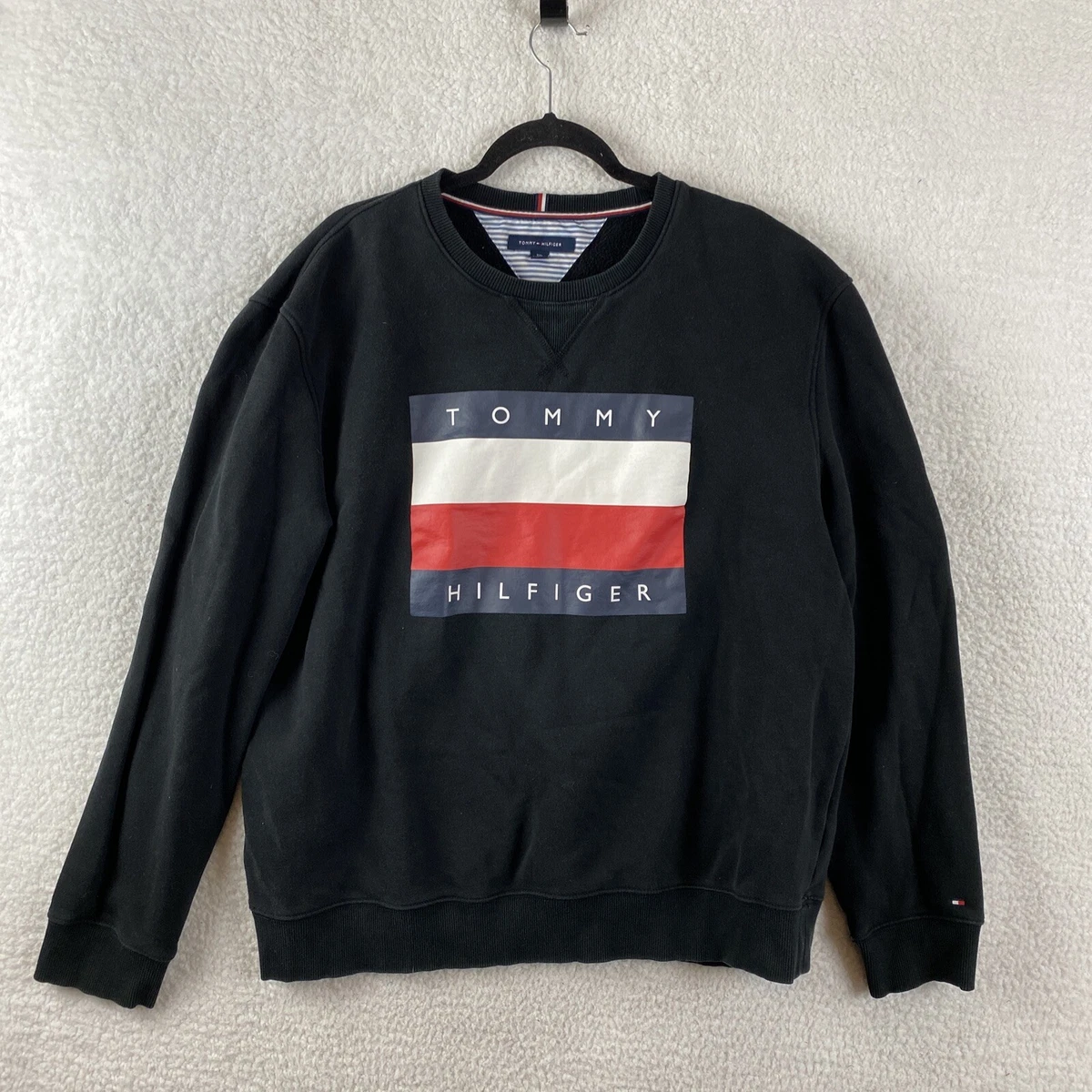 Tommy hilfiger big logo sweatshirt top