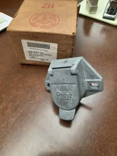 7 Way Trailer Connector Receptacle Metal Pollak
