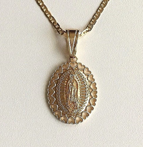 18K GOLD PLATED GUADALUPE NECKLACE-18 