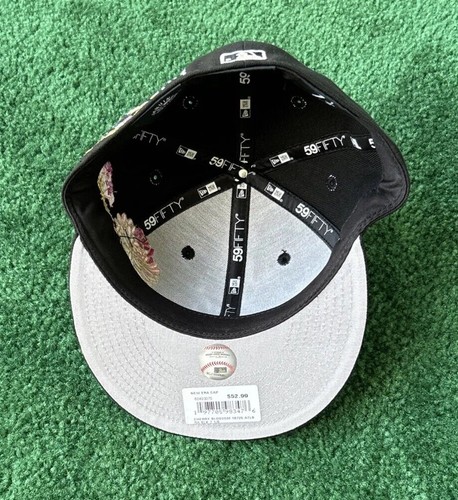 Gorra Atlantic Braves New Era Talla 7 1/8 Adulto 59FIFTY Flor de Cerezo Ajustada - Imagen 7 de 12