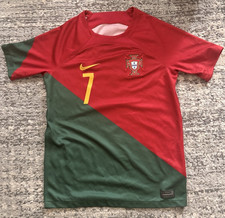 Nike Dri-FIT Portugal Soccer Jersey Cristiano Ronaldo #7 Youth L - READ DESC!