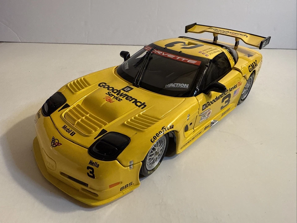 Corvette C5R 2001 Dale Earnhardt #3 GM Goodwrench 1/18 acción versión original Foto 3 de 4