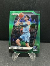 2024-25 Panini Prizm Scottie Pippen Jr Green Prizm #95 Grizzlies