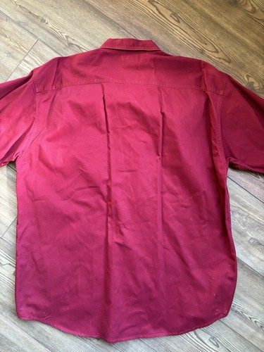 Crest Signature Collection Men’s Short Sleeve Button Down Shirt Cotton Size XL - Picture 5 of 5