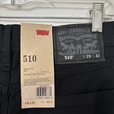 Levi's Men's 510 Skinny Fit Jeans 29w x 32L 055104173