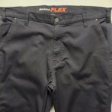 Dickies FLEX Men's Work Utility Pants Black Regular Straight 40X32 NWOT