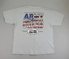 Army National Guard Shirt Mens XL Gray Graphic Military Recruiting Tee