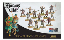 Wargames Atlantic: The Baron's War - Peasant Levy 24 Hard Plastic Figures