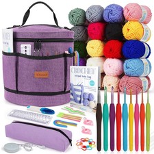 Crochet Kit for Beginners, Beginner Crochet Kit for Adults-Crochet Kits Inclu...