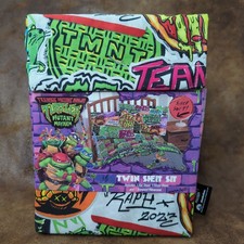 Teenage Mutant Ninja Turtles Twin Sheet Set Mutant Mayhem Kids Bedding NEW