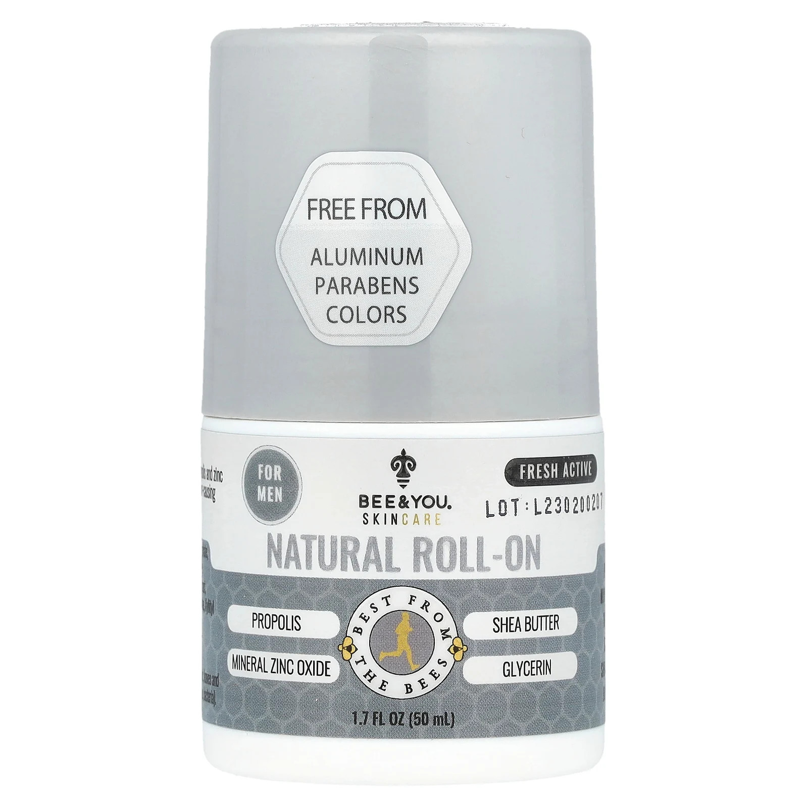 Натуральная пенка для умывания, для мужчин, Fresh Active, 1,7 жидких унций (50 мл)