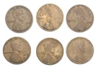 1919   LINCOLN WHEAT CENTS - 6 coin lot              Combined shipping available