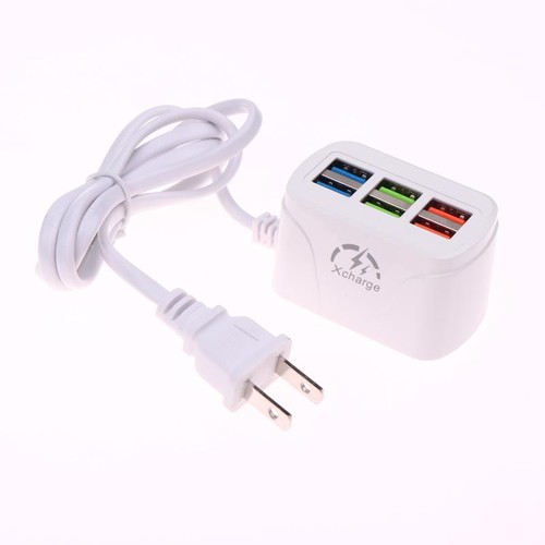 1 Piece Power Strip Electric Socket 6 USB Ports Extension Cable Table Socket - Photo 5/14