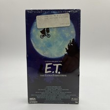 E.T. VHS Sealed with Watermarks, MCA Home Video 
