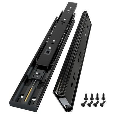 AOLISHENG Soft Close Schubladenführungen Gleiter 12 Zoll (300 mm), 