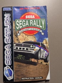 Sega Saturn Rally Championship Boxed And Complete 🔥