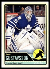 2012-13 O-Pee-Chee #65 Jonas Gustavsson Toronto Maple Leafs Hockey Card