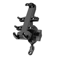 Eurowagens Handyhalter Tablet Halterung Universal Verstellbar Motorrad Halterung