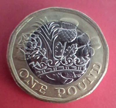 One Pound Münze 2016, 1 Pfund Großbritannien Elizabeth II “Selten“ - Bild 1 von 4