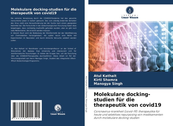 Atul Kathait (U. A.) | Molekulare Docking-Studien FüR Die Therapeutik Von...-image
