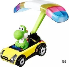 Yoshi Sports Coupe Hot Wheels Mario Kart Glider 1/64 Loose