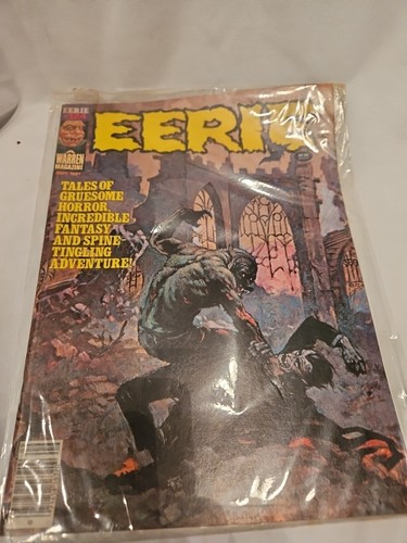 EERIE MAGAZINE #124 - NEAR MINT CONDITION - BAGGED